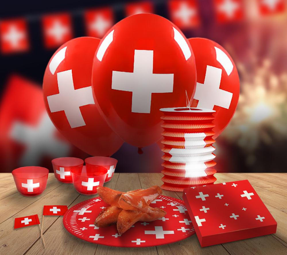 Ideen für die perfekte 1.August Dekoration