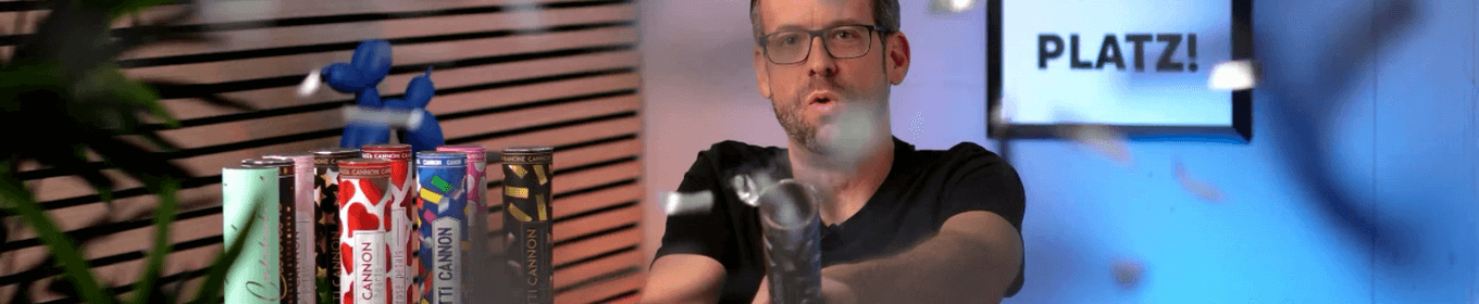 Alles, was du über Konfettikanonen und Konfettirohre wissen musst - Ein ausführlicher Leitfaden