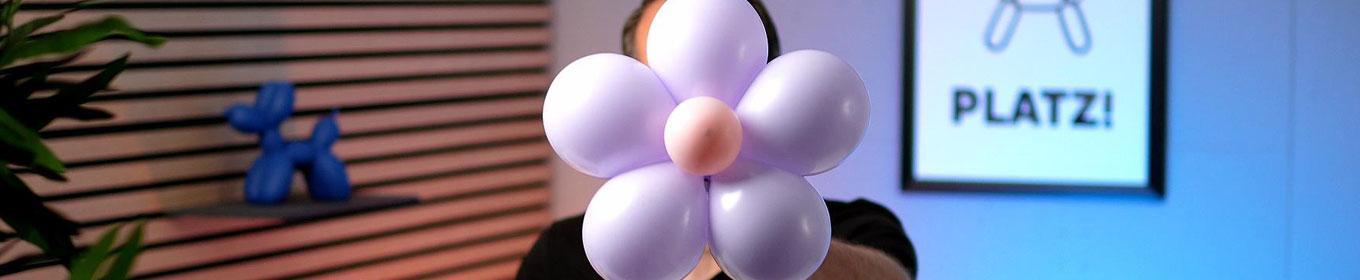 Tutorial Ballonblume als Dekoration