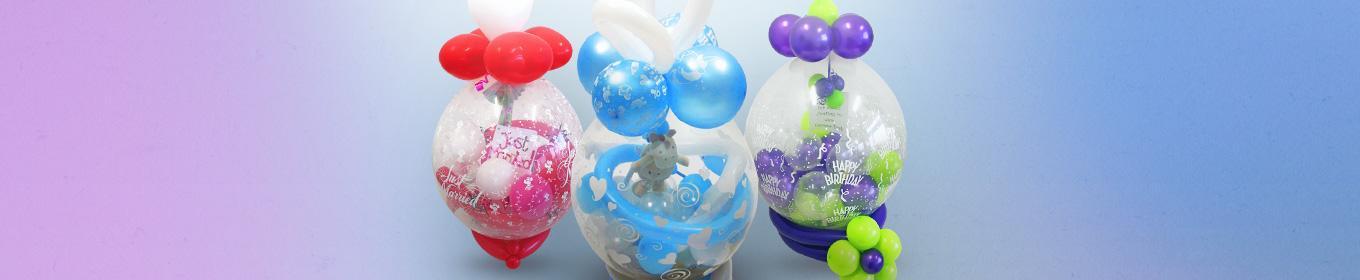 Geschenke in Ballons verpacken