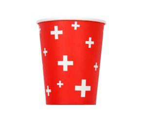 Schweizerkreuz Becher