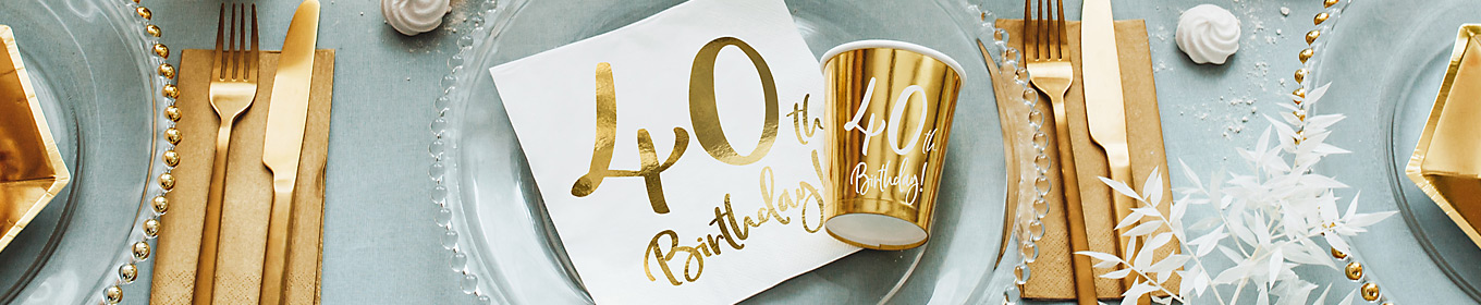 Deko 40. Geburtstag Deko 40. Geburtstag