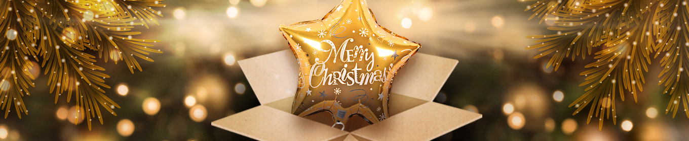 Weihnachts Geschenkballons