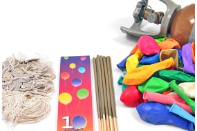 ballonflug set wunderkerzen holz 100 1 