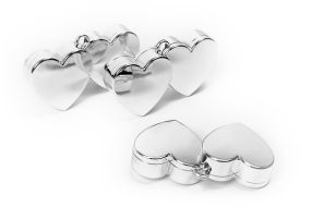 Ballongewicht Herz silber