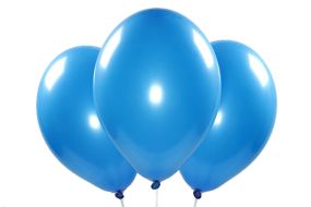 Ballons blau