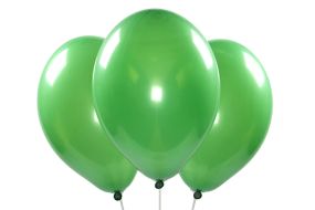 Ballons dunkelgruen