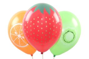 Früchte Ballons
