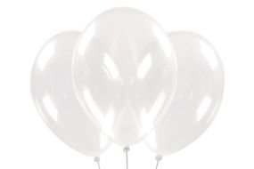 Kristall-Ballons transparent