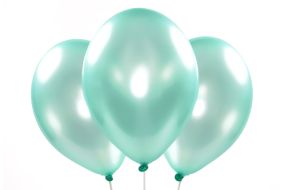 Metallic-Ballons mint