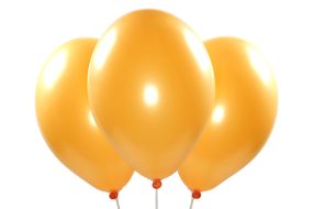 Ballons pfirsich