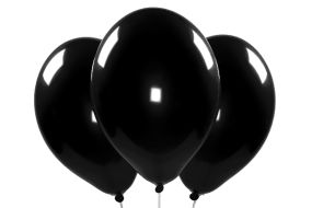 Ballons schwarz