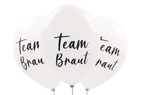 Team Braut Ballons