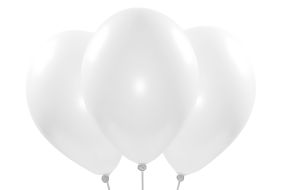 Ballons weiss