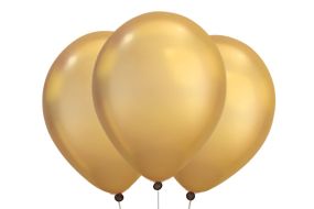 ballons gold chrome 1 