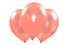 ballons metallic rosegold 1 