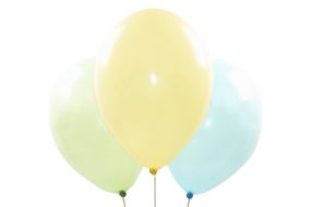 ballons pastell assortiert 