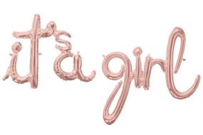 ballons schriftzug girl 2 