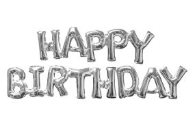 ballons schriftzug hb silber 1 