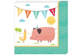 bauernhof servietten 