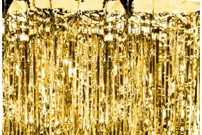 deko vorhang gold 1 