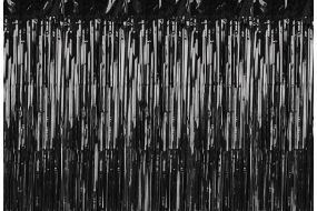 deko vorhang schwarz 1 