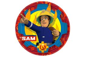 feuerwehrmann sam teller 