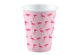 flamingo becher 