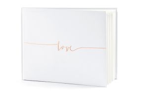 gaestebuch love rosegold 1 