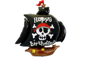 Piratenschiff Geburtstag Ballon