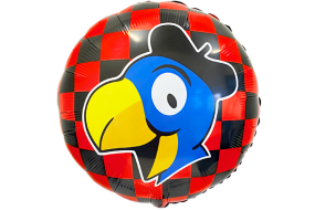 geschenkballon globi karo 