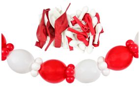 girlande self rot weiss 1