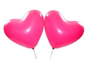 herzballons pink 1