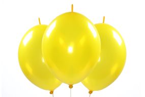 Kettenballons gelb