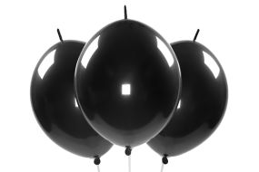 Kettenballons schwarz