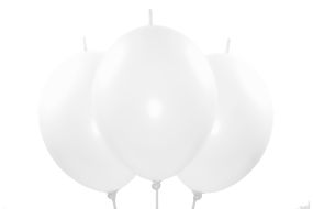 Kettenballons weiss