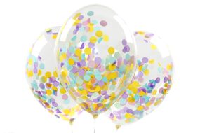 konfettiballons assortiert 1