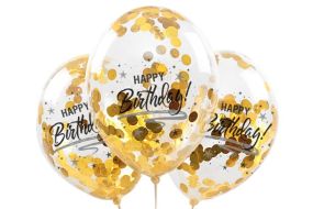 konfettiballons happy birthday gold 1