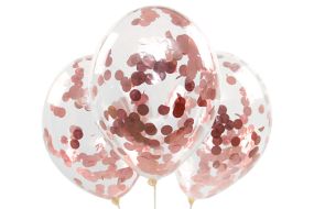 konfettiballons rosegold 1 