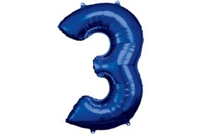maxi zahl blau 3 