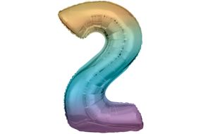 maxi zahl regenbogen 2 