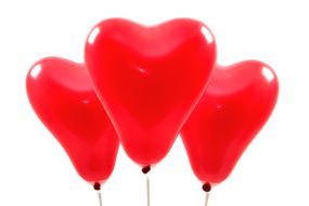 miniballons herz rot 1 