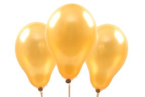 miniballons metallic gold 1 