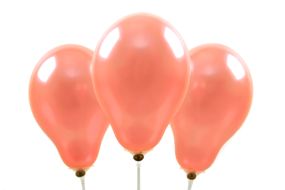miniballons metallic rosegold 1 