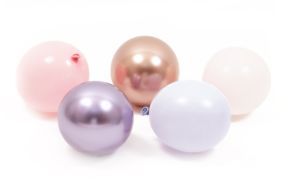 miniballons mix pink 