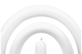 Modellierballons weiss