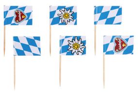 Zahnstocher-Fähnchen Oktoberfest