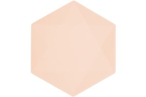 teller maxi hexagon nature lachs soft 