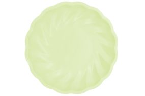 teller maxi rund nature gruen soft 