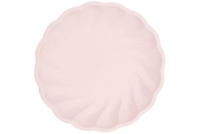 teller maxi rund nature rosa soft 